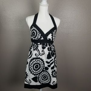 Speechless BlackWhite Halter Dress Jr Size 3